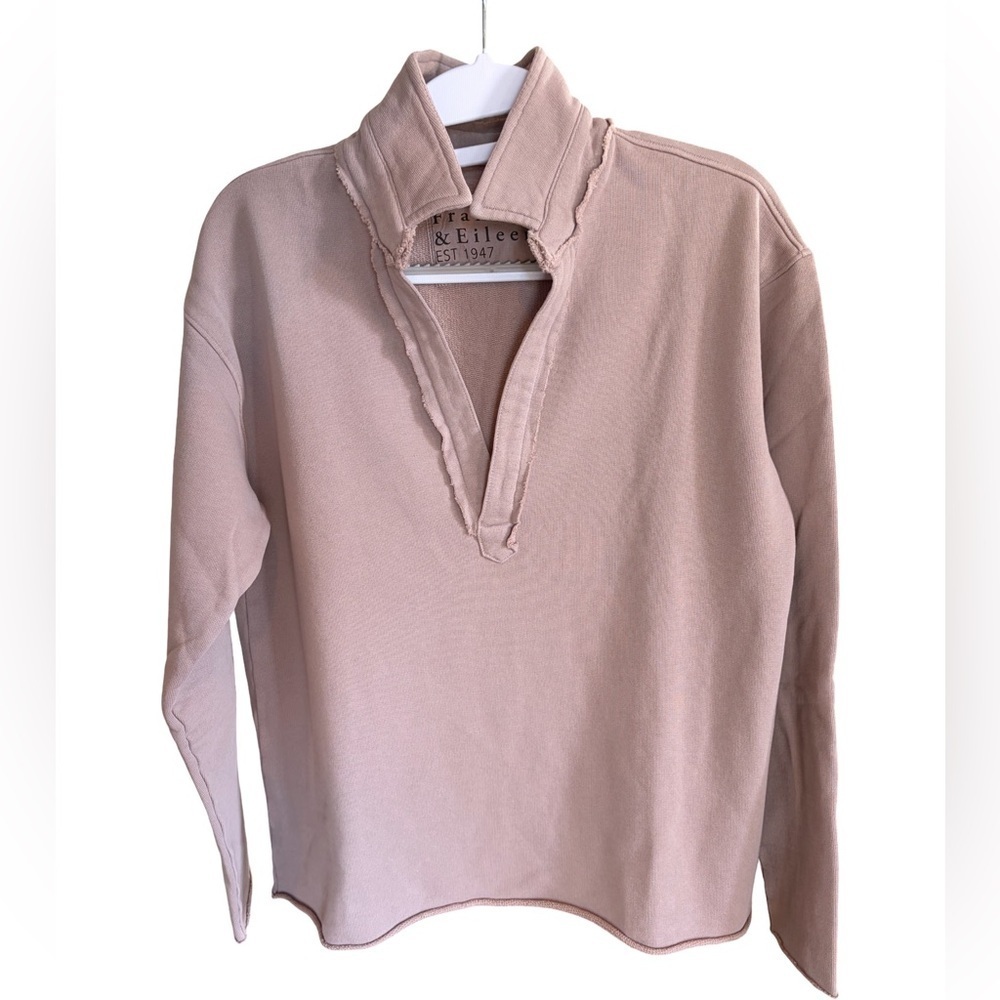 Frank & Eileen NWOT Patrick Triple Fleece Taupe Size S